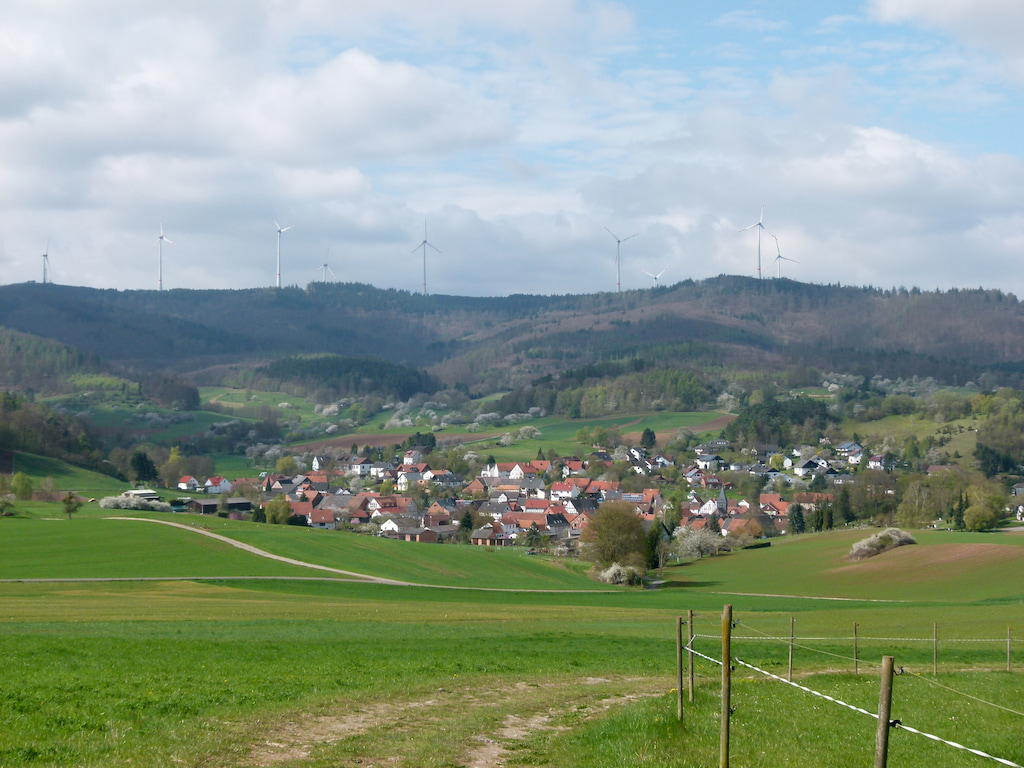 Blick auf Roßbach